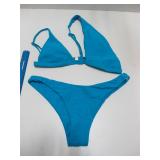 Women's Swimsuit 2pc Bikini size Medium Blue