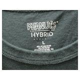 ADULT LG TEE - PEANUTS SNOOPY-WOODSTOCK TREE FARM