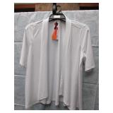 NEW WOMEN'S SHORT SLEEVE BOLERO - L - NINA LEONARD