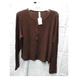 NEW WOMEN'S XXL PAJAMA TOP BY AUDEN