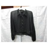 NEW WOMEN'S LARGE SHEAR TOP BY COLLEEN LOPEZ