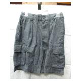 NEW MENS S PULL-ON CARGO SHORTS - MUTUAL WEAVE