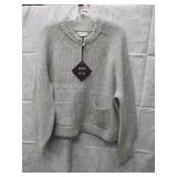 NEW WOMENS SWEATER ZIP UP XXL BY AVA & VIV