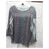NEW WOMENS LONG SLEEVE TOP LARGE WILLOW BAY