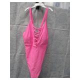 New Ekouaer Women's Swimsuit size M 1 pc Pink