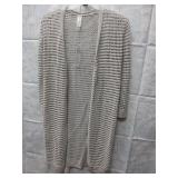 NEW WOMEN'S LONG CARDIGAN SWEATER - LARGE