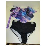 NEW WOMEN'S SWIMSUIT 2 PIECE SIZE LARGE BIKINI