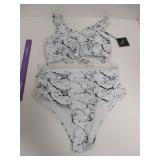 NEW WOMEN'S SWIMSUIT 2 PC SIZE M BIKINI BY ZAFUL