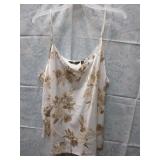 NEW G BY GIULIANA 2X WOMEN'S SATIN TANK TOP