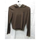 NEW JUNIORS LARGE HOODED SWEATER BY WILD FABLE