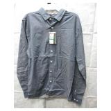 NEW MENS LARGE SLIM FIT VAN HEUSEN DRESS SHIRT
