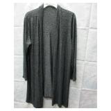 NEW WOMEN'S SIZE PL LONG CARDIGAN BY NINA LEONARD