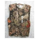 New Men's Mossy Oak Sleeveless Tee size Large