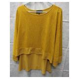 NEW WOMENS L SHAWL TANK TOP BY ANTTHONY