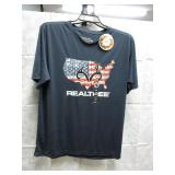 New Men's Real Tree USA Tee Size Large