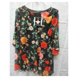 NEW WOMEN'S XL SHORT SLEEVE TOP BY ANTTHONY