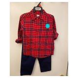 New Carterï¿½s toddler boys 2 piece outfit size 2T