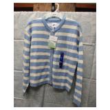 NEW WOMEN'S XXS BUTTON UP SWEATER BY LAB JOY