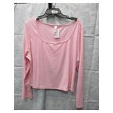 NEW WOMENS 2X PAJAMA TOP BY AUDEN