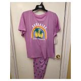 New Joyspun womenï¿½s 2 piece pajama set size 2X