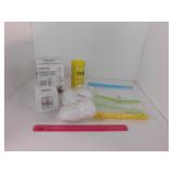 KITCHEN LOT - CHEESECLOTH, TWINE, FRIDGE DEODERIZR