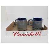 YOUNG LIVING STONEWARE COFFEE MUG SET OF 2
