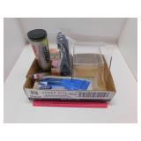 SPORTS LOT - DISPLAY STANDS - GOLF & TENNIS BALLS