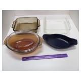 BAKING DISH LOT - CHANTAL STONEWARE & MORE