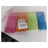 NEW 4 PACK CARABINER ZIPPER POUCHES