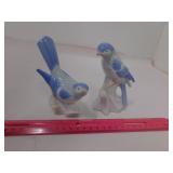 VINTAGE JAPANESE CHINA BIRD FIGURINE SET