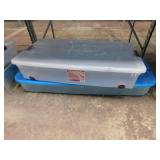 UNDERBED STORAGE TOTES LOT OF 2