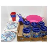 PARTY LOT - SNACK JARS & BOWLS LANTERNS DECOR & MO