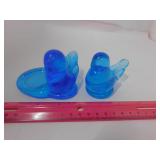 HAPPY BLUE BIRD GLASS SET
