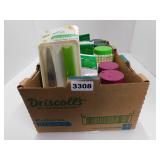 COOKING PICKLING LOT - HERB SCISSORS, SALTS & MORE