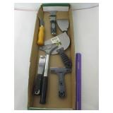 PAINTING HAND TOOL LOT - SCRAPERS & MULIT-TOOL