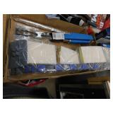 GRILL LOT- CLEANING WAND & PADS, SPATULA FORK & MO