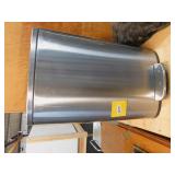 STAINLESS TRASH CAN WITH STEP LID