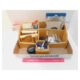 OFFICE ORGANIZER LOT *CARD HOLDERS *LABELS *MORE