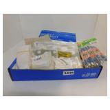 PARTY SUPPLY LOT - DRINK UMBRELLAS, SNACK BAGS
