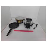 KITCHEN LOT - PIZZELLE GRIDDLE PRESS, CREPE PRESS