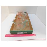 PYREX MEASURING CUP LOT *ASSORTED