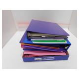 TRAPPER KEEPER / 3 RING BINDER LOT *ASSORTED