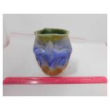 STONEWARE GLAZE POTTERY SIGNED * 04 PRODUCTION