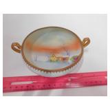 VINTAGE MEITO CHINA HAND-PAINTED BOWL