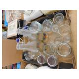 GLASS LOT - CANISTERS, RAMEKINS & MORE