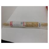 NEW EMBOSSED WOODEN ROLLING PIN FOR COOKIES & MORE