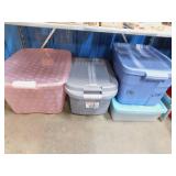 LARGE STORAGE TOTE LOT *ASSORTED