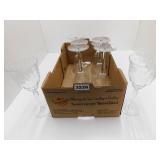 WINE GLASS LOT - CRYSTAL ?