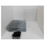 METAL WIRE CUBE SHELF - NEW - MAKE YOUR OWN SHAPE