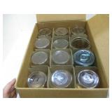 CASE MASON / CANNING JARS ASSORTED